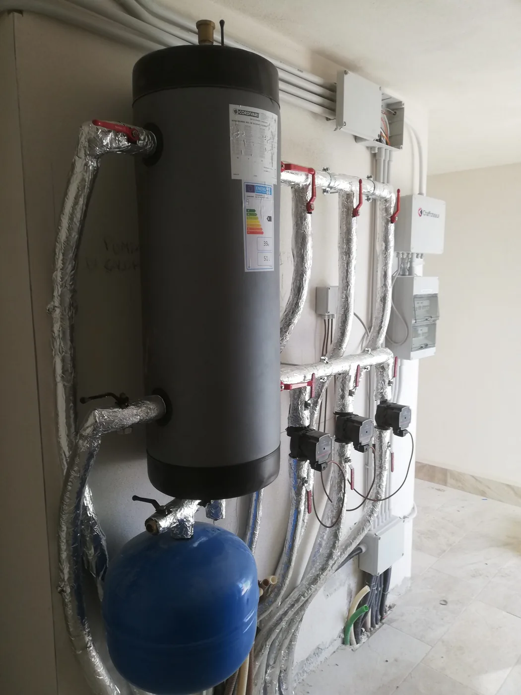 Centrale tecnologica per la ventilazione